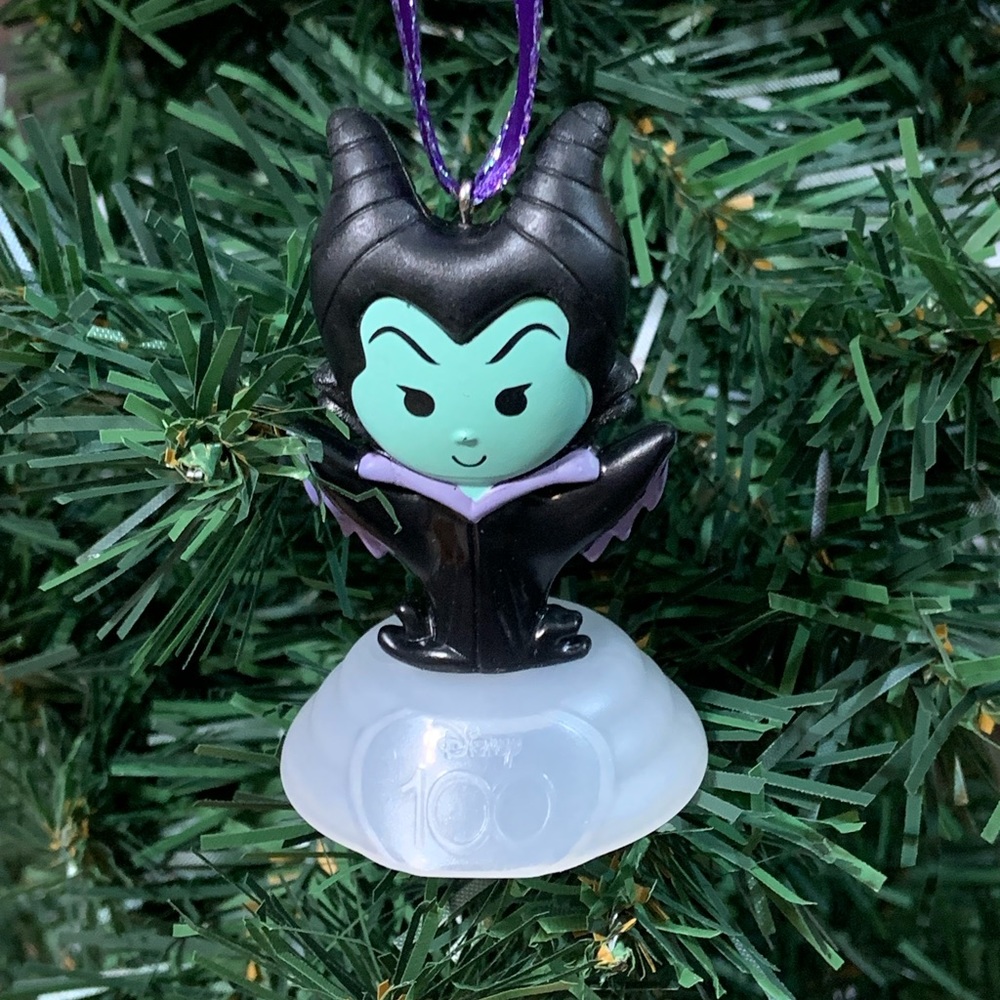 4 for $20 Disney 100 years Maleficent Christmas Ornament